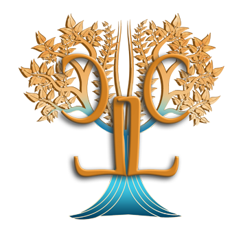 Logo von Cornelia Leclerc Life Coaching, ein Baum mit dunkelblauem Stamm und kupferfarbener Krone als Symbol für stabilen Stand und inneres Aufblühen