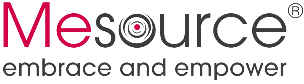 Logo von Mesource, der Resilienzcoaching Methode von Cornelia Leclerc